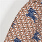 BUR All-Over Monogram Knight Print Shorts in Brown - 371 – bbr0000371 image 3