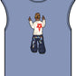 Rebel Attitude Unisex Garment-Dyed Muscle Tee image