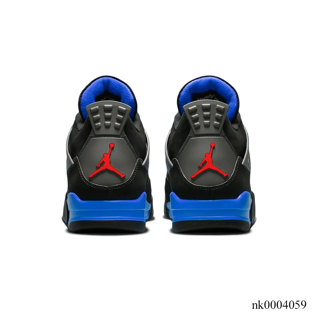 AJ 4 Retro Black Deep Royal Blue Shoes Sneakers - nk0004059 image 3