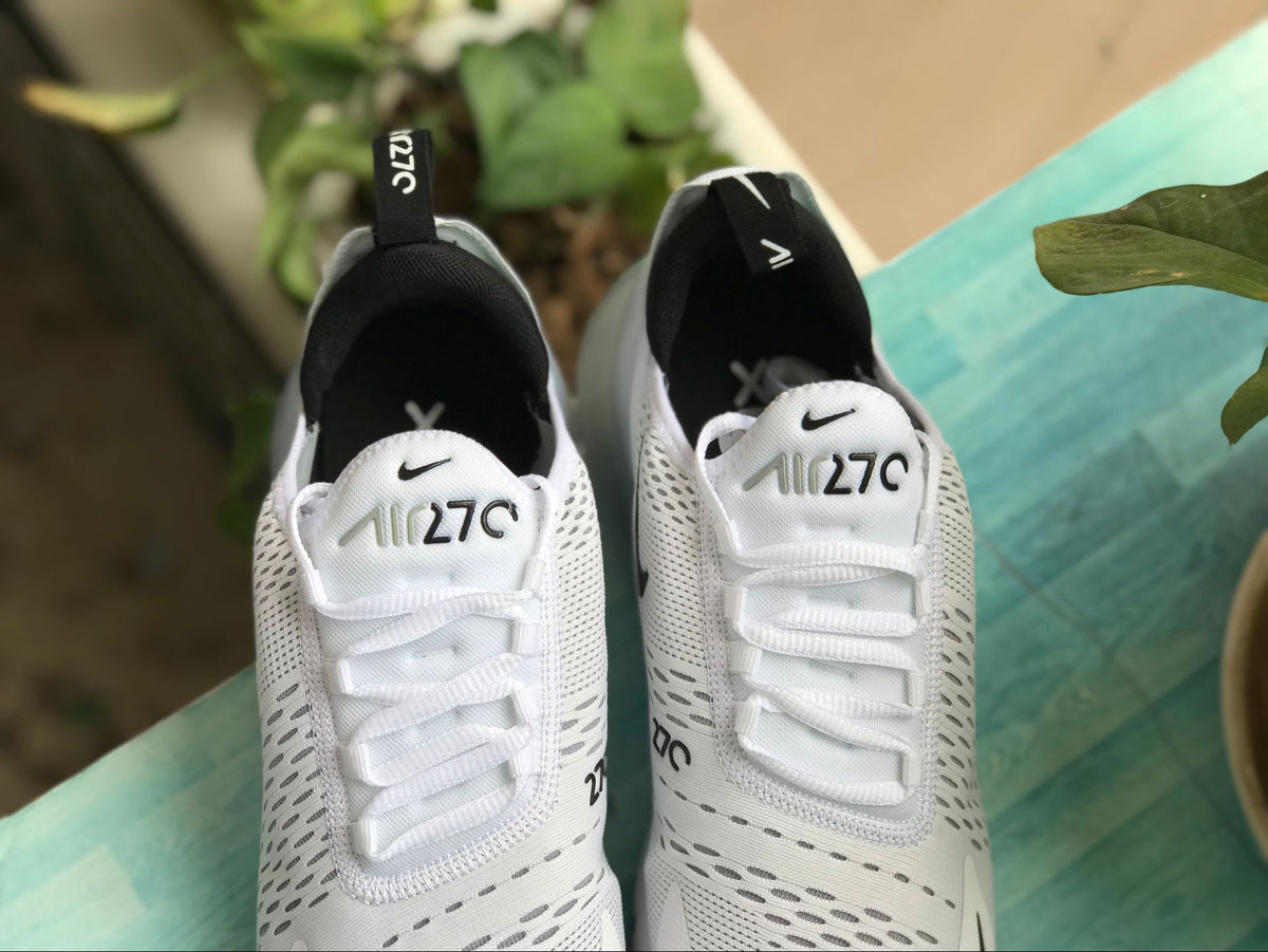 AM 270 White Black Shoes Sneakers - nk0000441 image 19