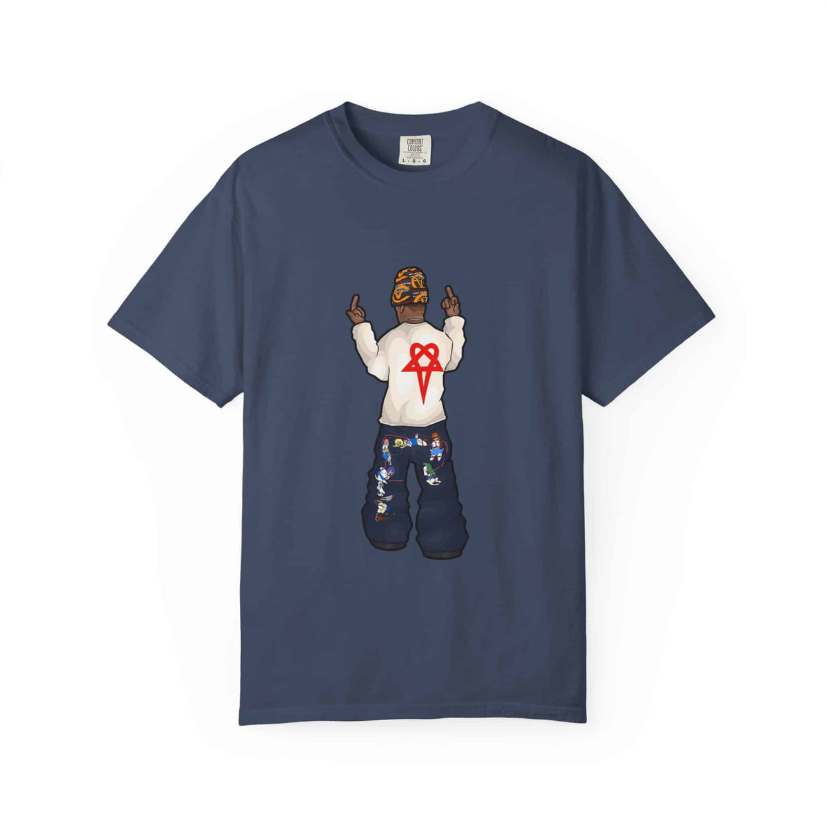 Rebel Attitude Unisex Garment-Dyed T-shirt image
