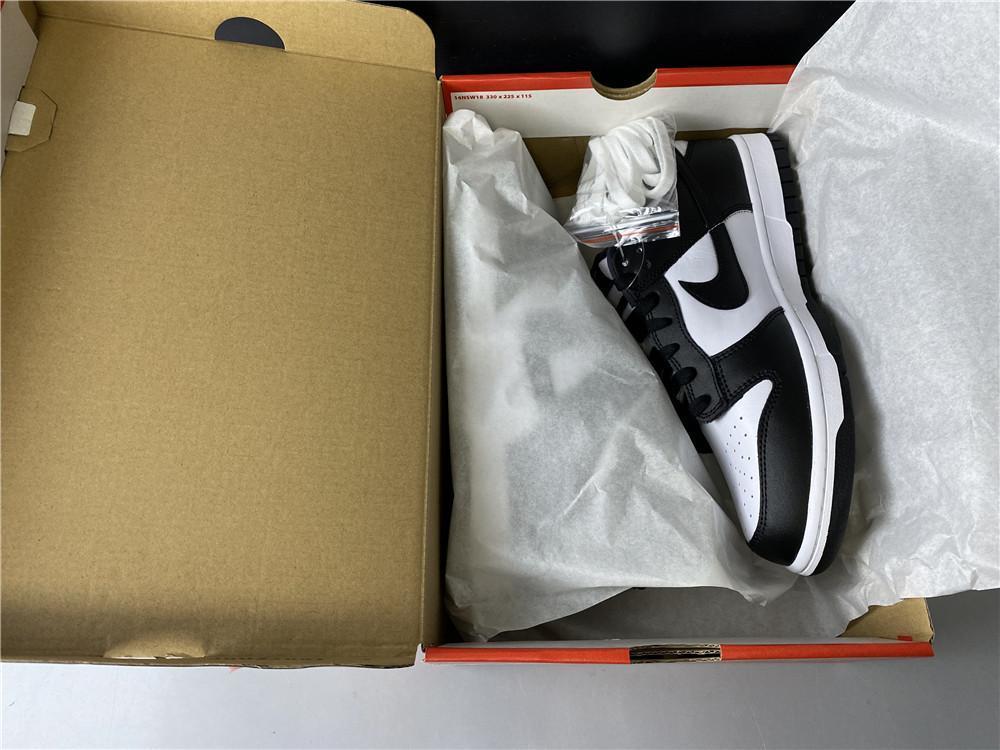 SB Dunk Low Pro 2020 Black White Shoes Sneakers - nk0000867 image 6