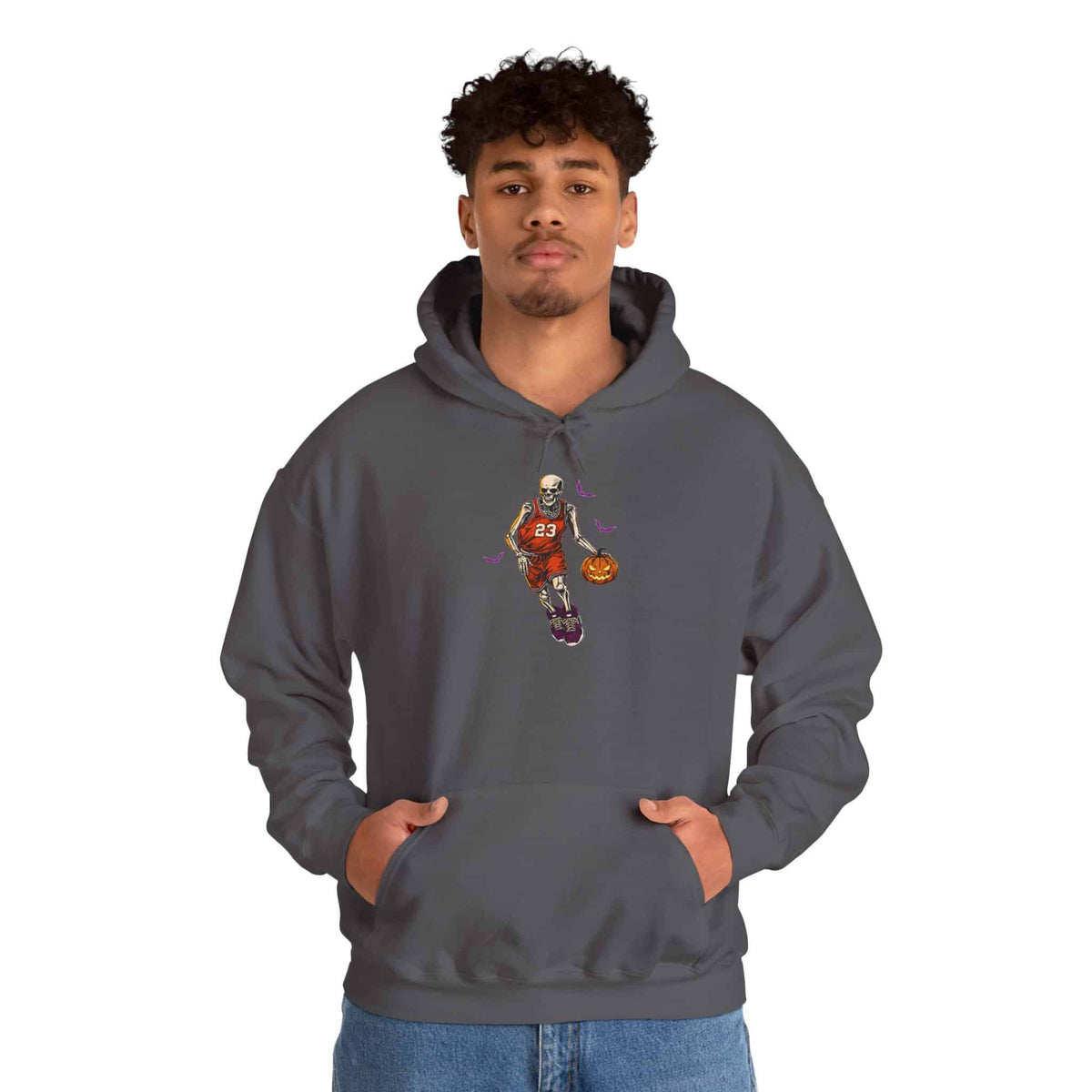 Halloween Basketball Hooded Sweatshirt image 61