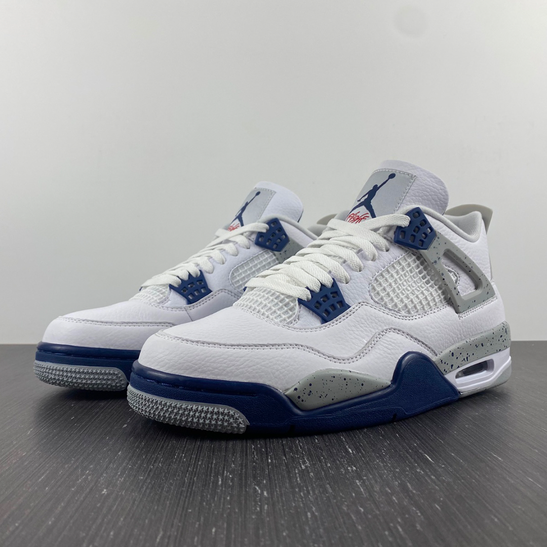 AJ 4 Midnight Navy Shoes Sneakers - nk0002272 image 5