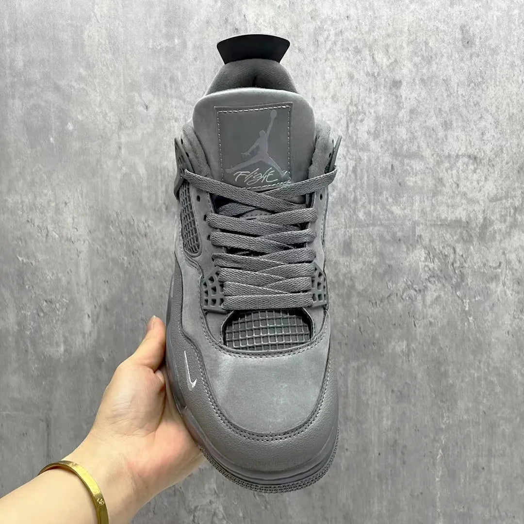 Nigel Sylvester x AJ 4 Wolf Grey Shoes Sneakers - nk0004480 image 6
