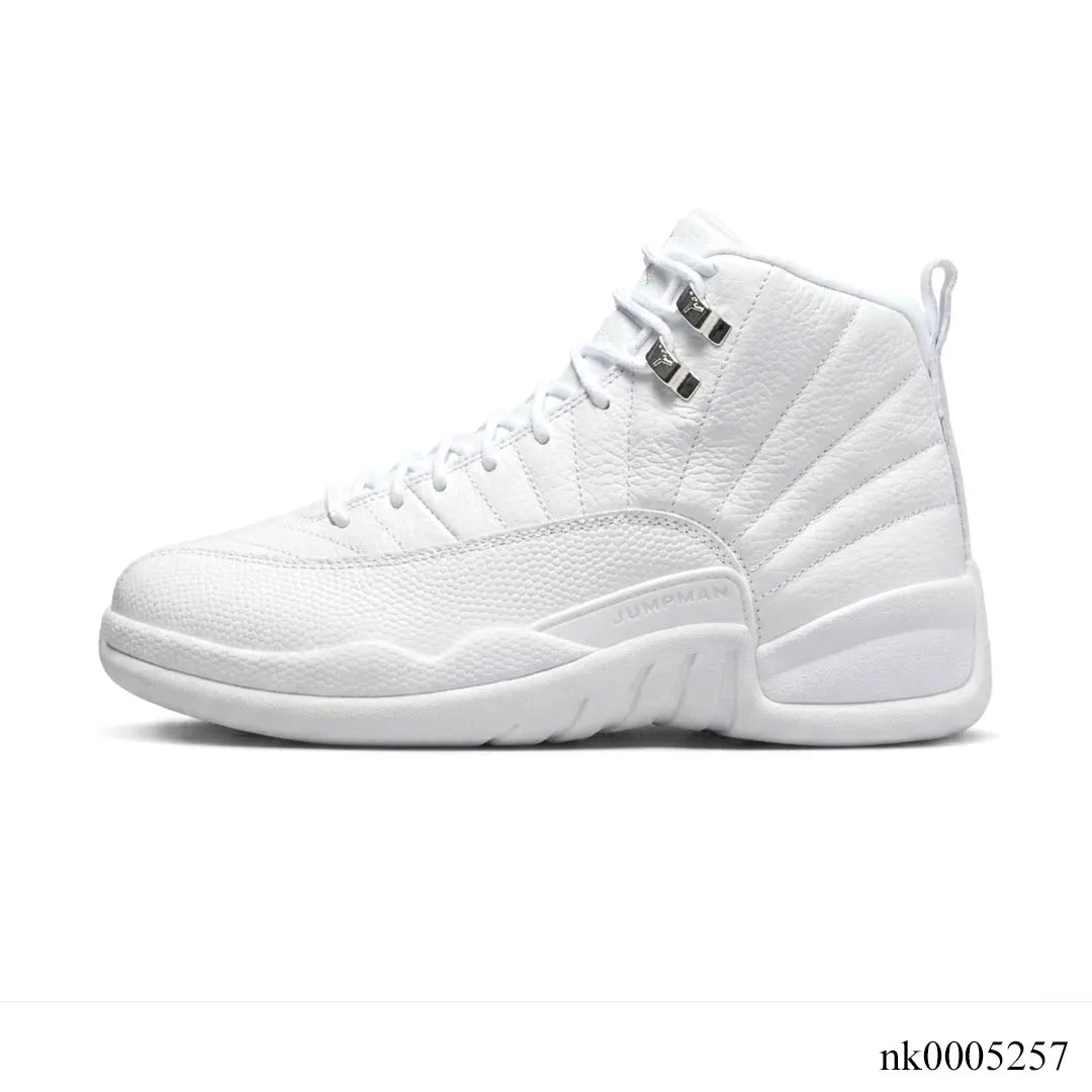 AJ 12 Retro All White Shoes Sneakers - nk0005257 image 1