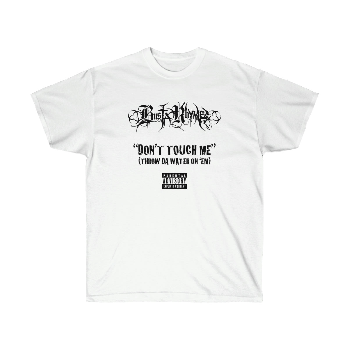 Don't Touch Me Men T-Shirt - White, XL image