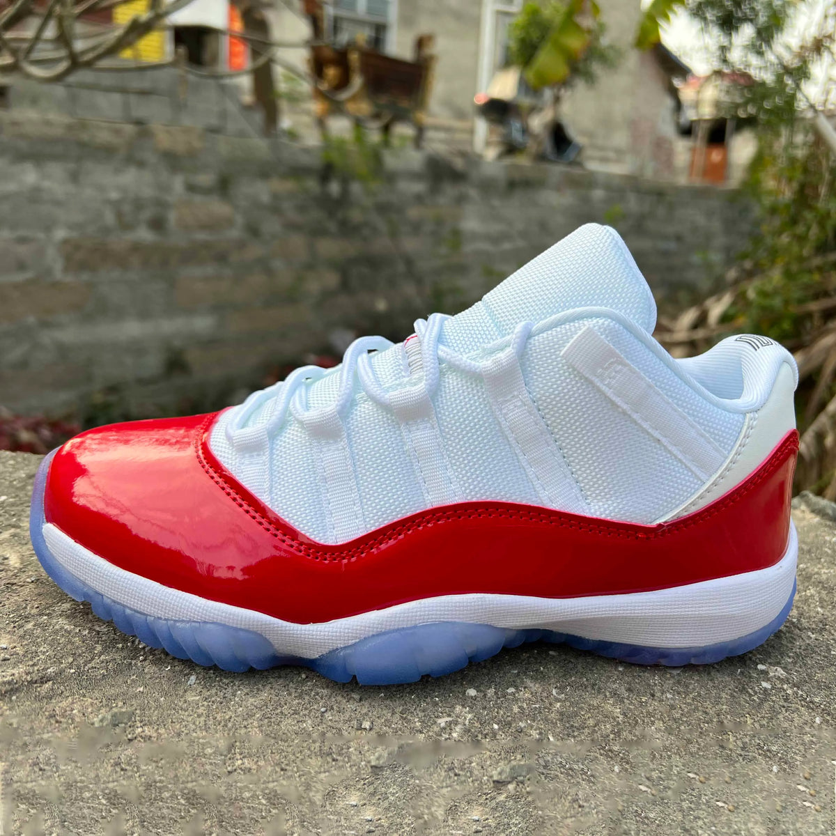 AJ 11 Retro Low Varsity Red/ Cherry Shoes Sneakers – nk0004061 image 3