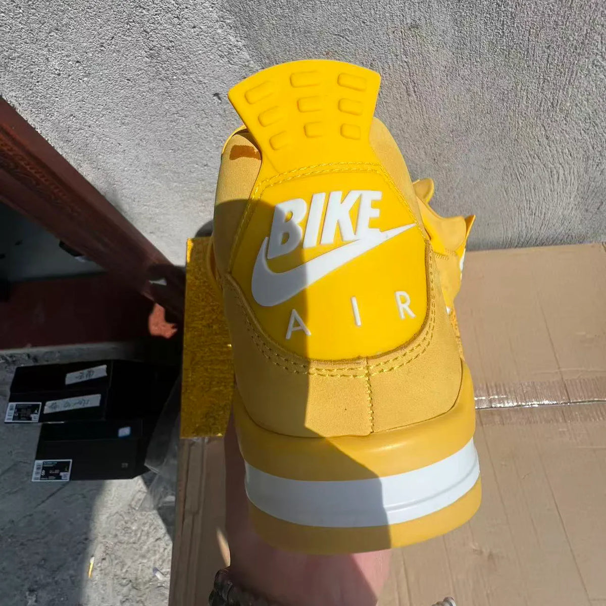 Nigel Sylvester x AJ 4 ‘Yellow Bricks’ Shoes Sneakers - nk0005424 image 4