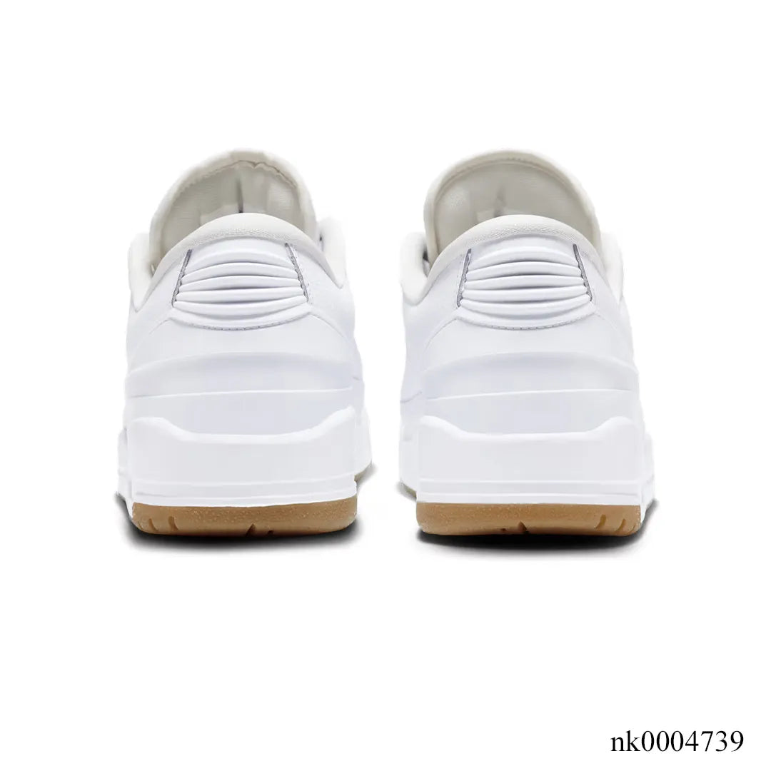 AJ 2/3 White Gum Shoes Sneakers - nk0004739 image 4