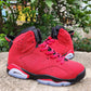 AJ 6 Retro Toro Bravo Shoes Sneakers - nk0002876 image 6