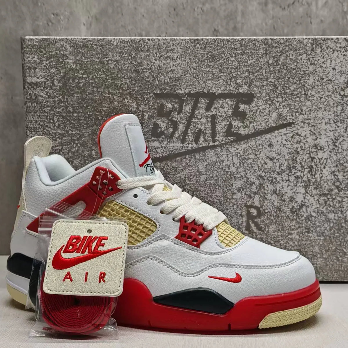 Nigel Sylvester x AJ 4 Sail/ Brick After Brick Shoes Sneakers - nk0004547 image 3