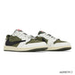 Travis Scott x AJ 1 Low Medium Olive Shoes Sneakers – nk0003913 image 2