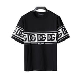 D&amp;G Logo Milano T-shirt in Black - 110 - dng0000110 image 0