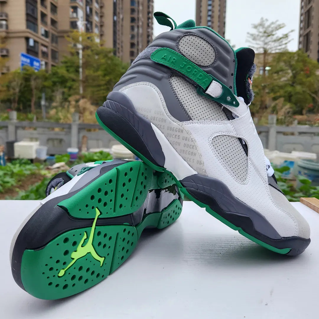 AJ 8 Oregon PE Pure Platinum Shoes Sneakers – nk0004529 image 5