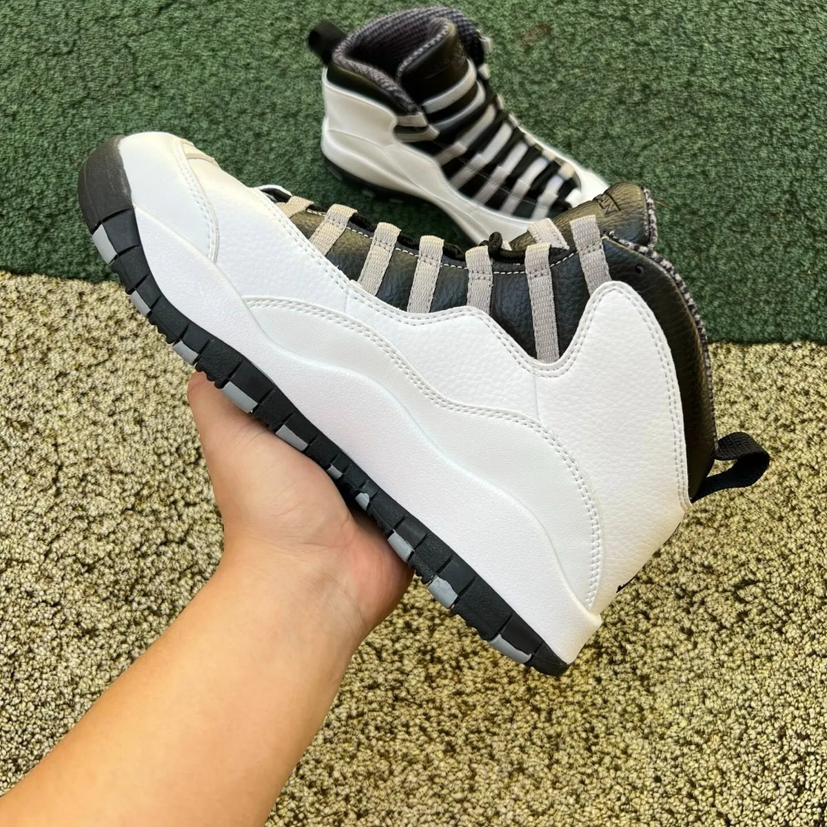 AJ 10 Retro Steel Shoes Sneakers - nk0001703 image 6