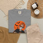 Retro Skater Skeleton Halloween Unisex Garment-Dyed T-shirt image 57