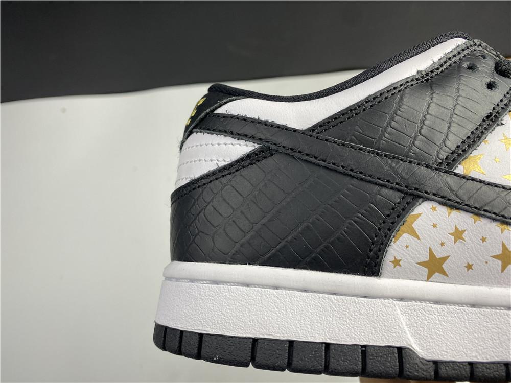 SB Dunk Low Stars Black x Supreme Shoes Sneakers - nk0001445 image 4