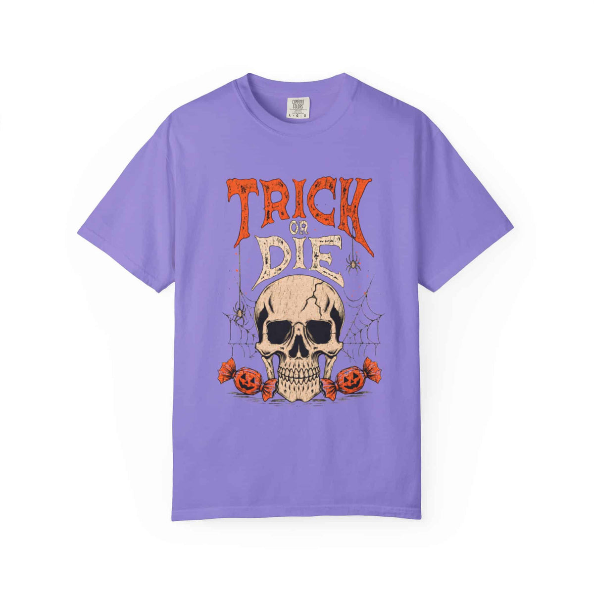 TRICK OR DIE Unisex Garment-Dyed T-shirt image 70