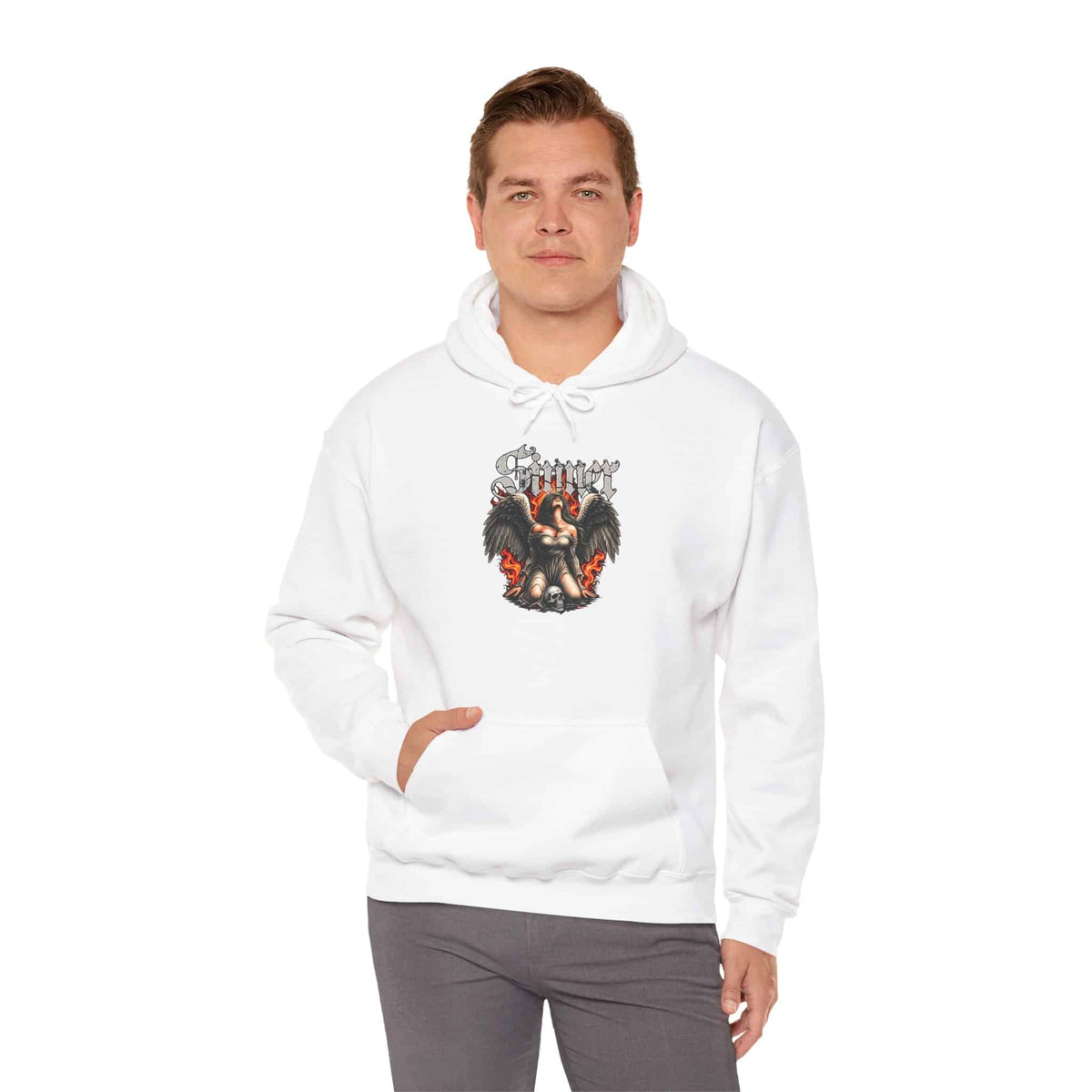Sinner’s Flame Hooded Sweatshirt image 15