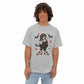 Boy Skeleton Halloween Unisex Oversized Boxy Tee image 24