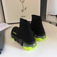 BLCG Speed Clear Sole Black Yellow Fluo Shoes Sneakers - bl0000029 image 6