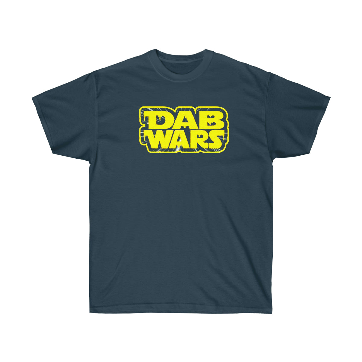 Dab Wars Basic Men T-Shirt - Blue Dusk, L image