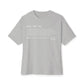 Beef Definition Unisex Oversized Boxy Tee - Athletic Heather, S image