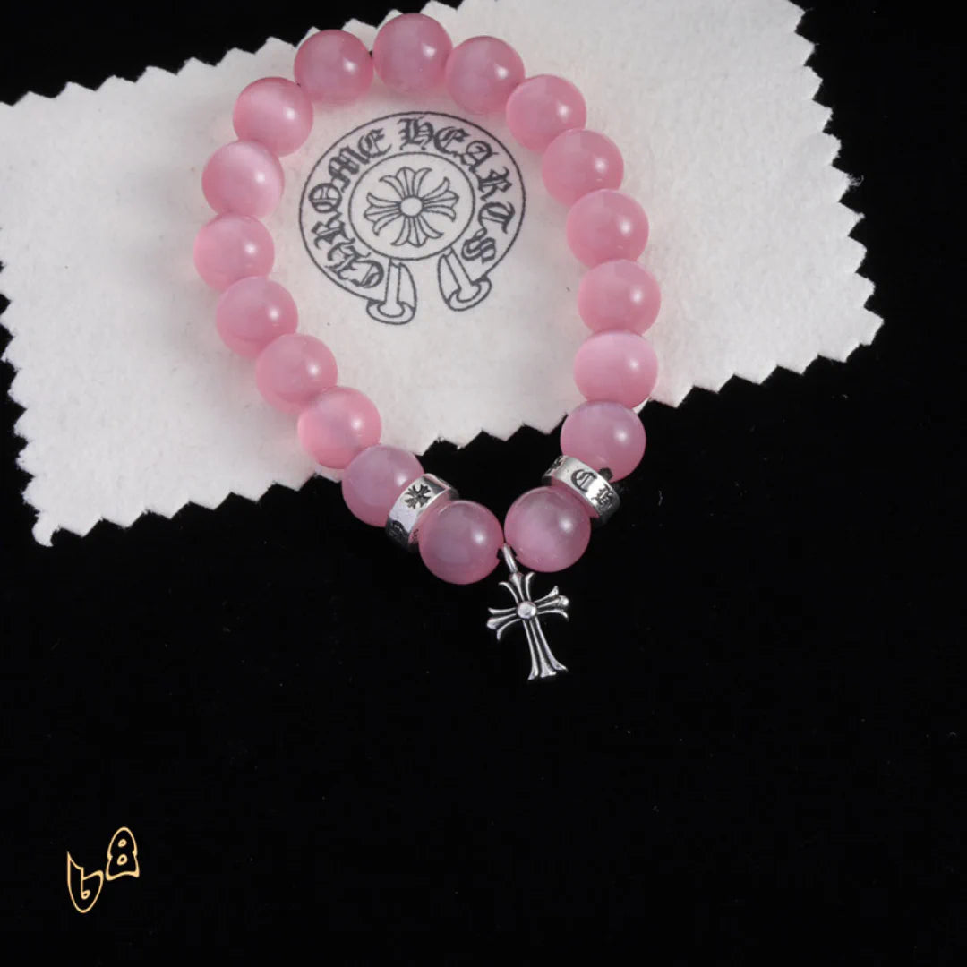 CH Beaded Cross Bracelet - CH0070 image 1