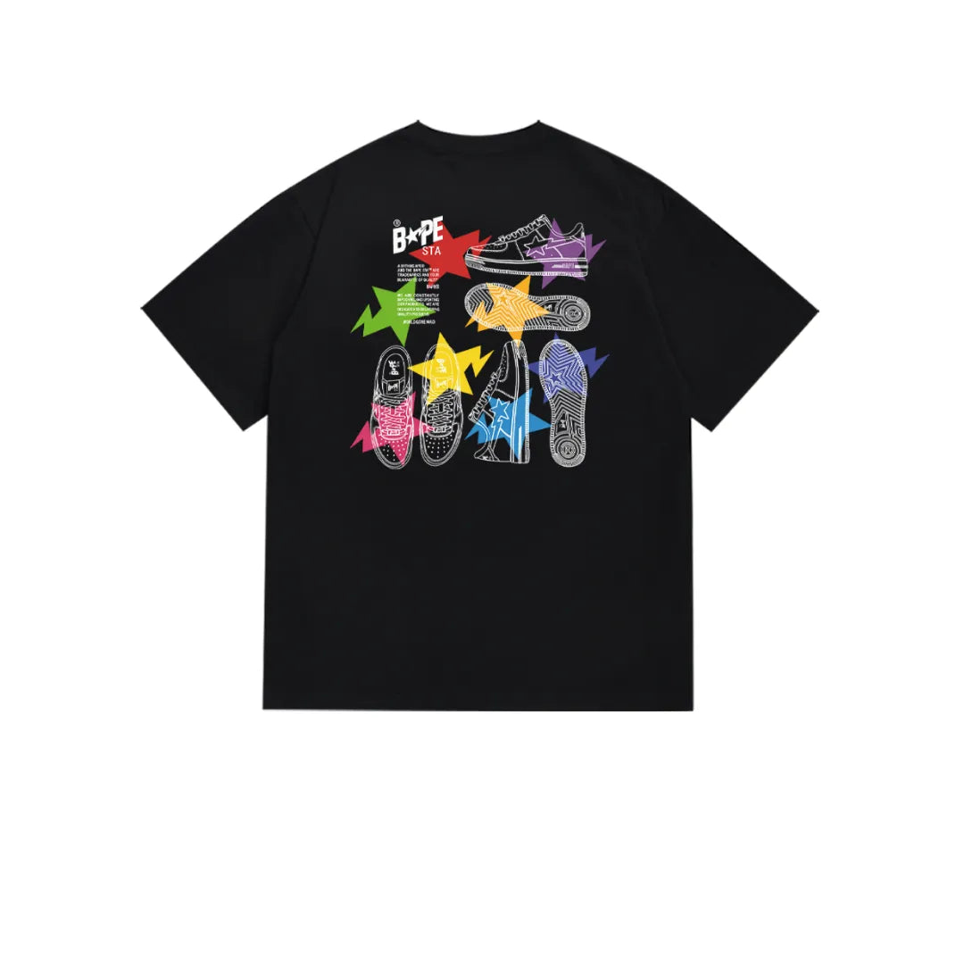 BAPE Streetwear Cotton T-Shirt - BAP0017 image 1