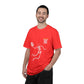 Halloween Basketball Skeleton Unisex Garment-Dyed T-shirt image 96