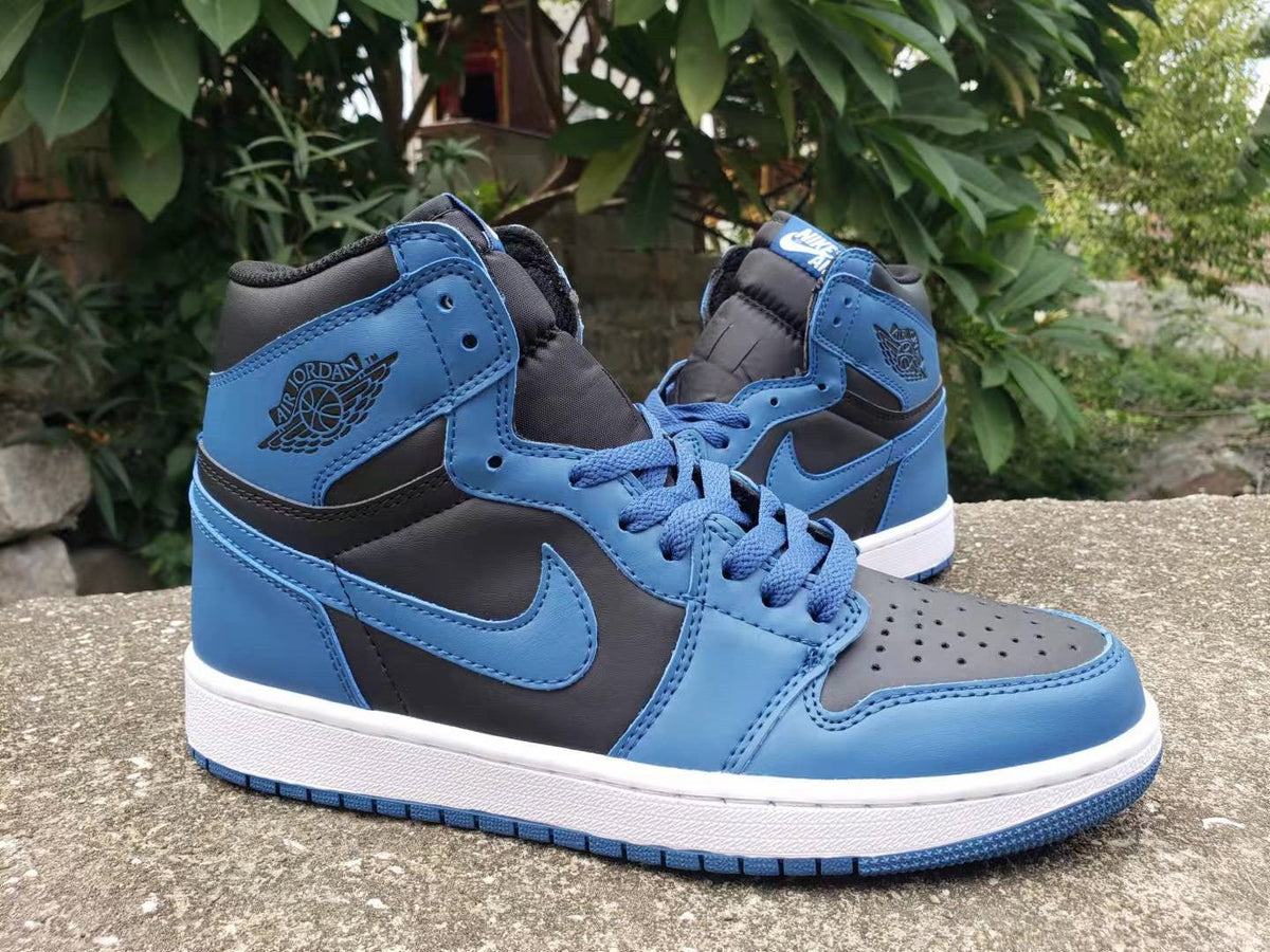 AJ 1 High OG Dark Marina Blue Shoes Sneakers - nk0001745 image 3