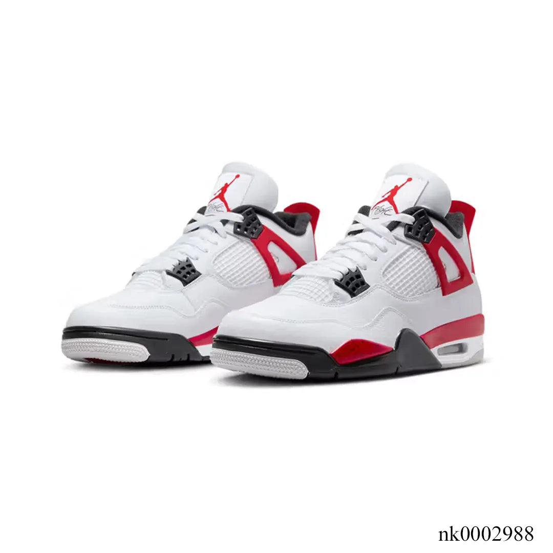 AJ 4 Red Cement Shoes Sneakers - nk0002988 image 2
