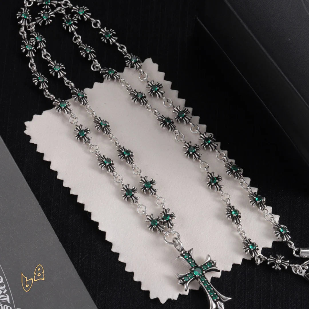 CH Cross Pendant Necklace - CH0038 image 2