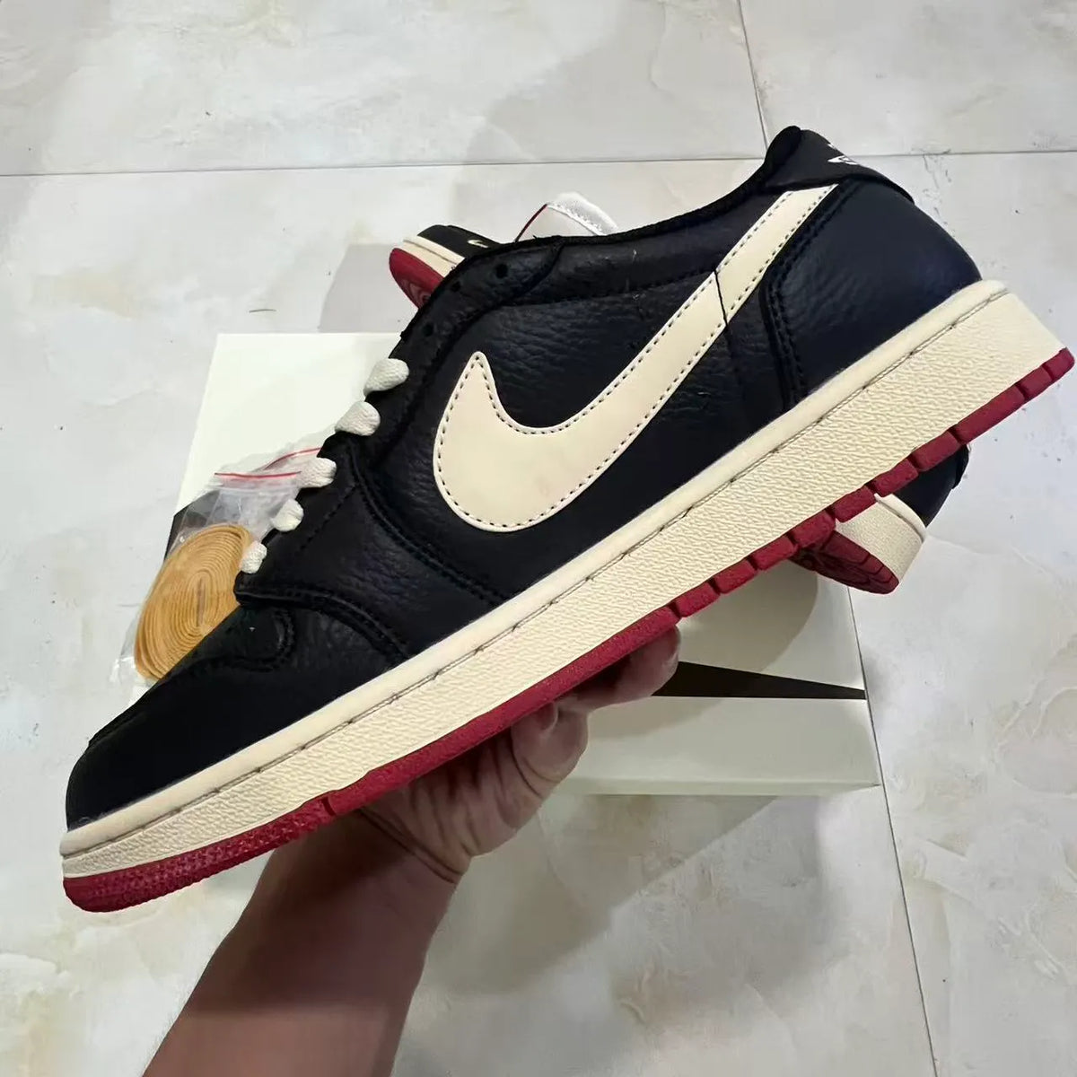 Nigel Sylvester x AJ 1 Low OG "Better With Time" Shoes Sneakers – nk0004605 image 3