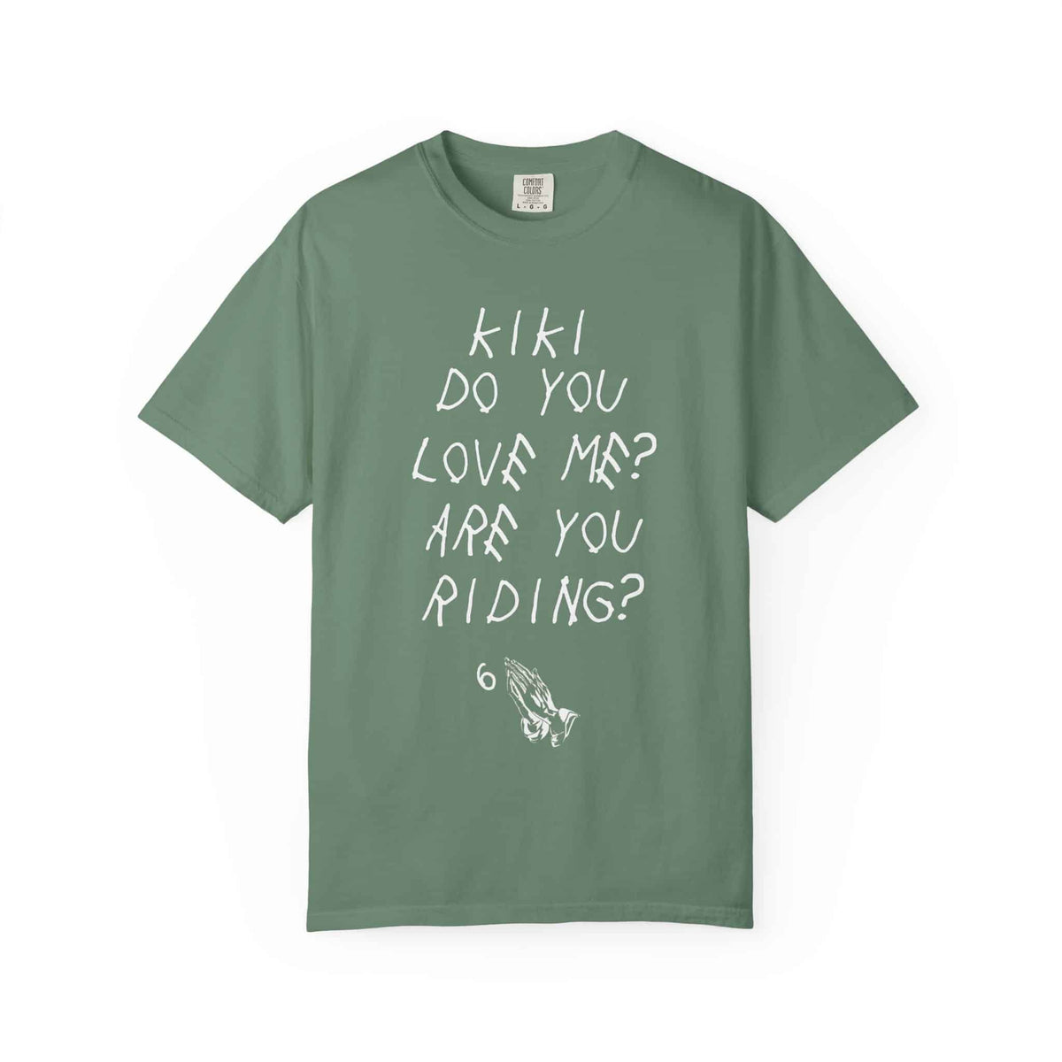 Kiki Loves Me Unisex Garment-Dyed T-shirt image