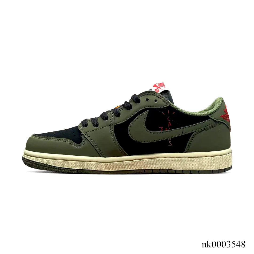 Travis Scott x AJ 1 Low OG Black Olive Shoes Sneakers – nk0003548 image 1
