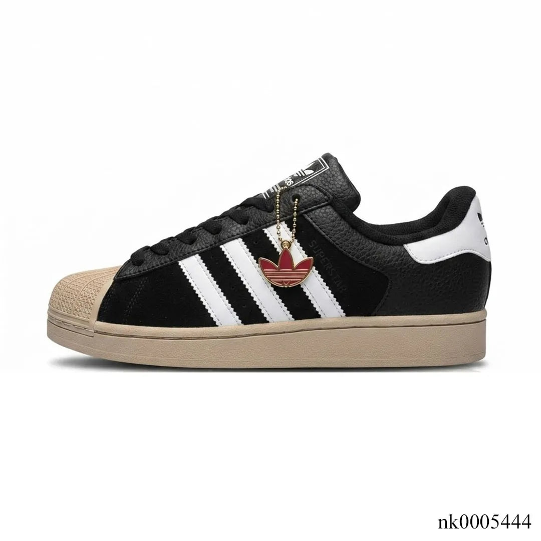 AD Superstar II Core Black / Core White / Khaki Three Shoes Sneakers - nk0005444 image 1