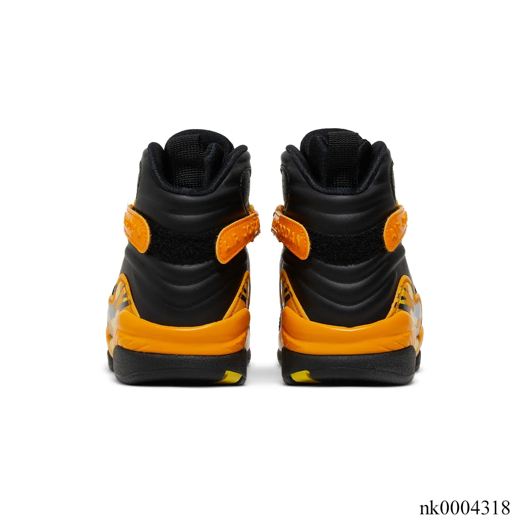 AJ 8 Retro Taxi Yellow Black Shoes Sneakers - nk0004318 image 3