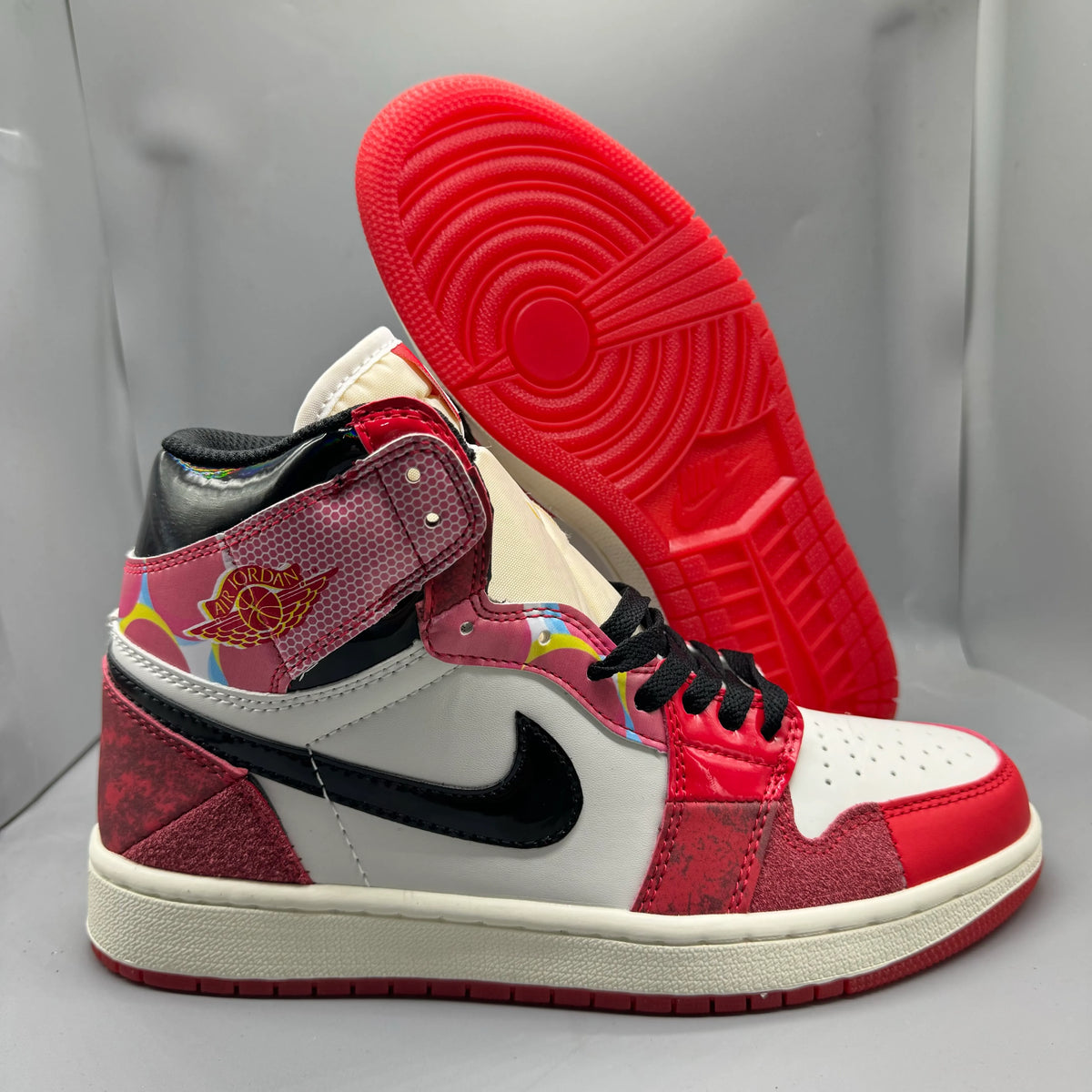 AJ 1 High OG Spider-Man "Next Chapter" Shoes Sneaker - nk0002967 image 6
