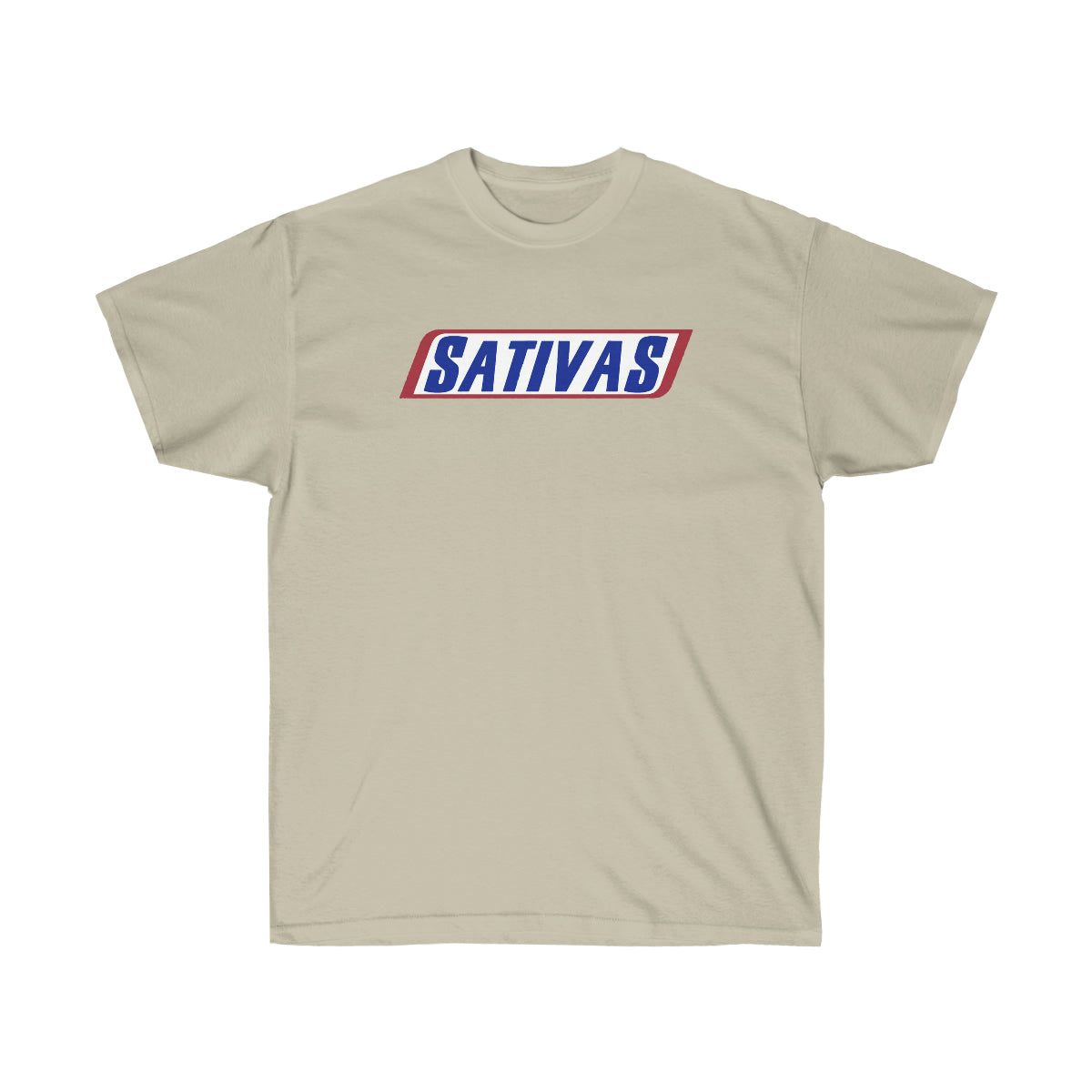 Sativas Color Men T-Shirt - Sand, 2XL image