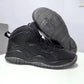AJ 10 Retro Drake OVO Black Shoes Sneakers - nk0003992 image 3