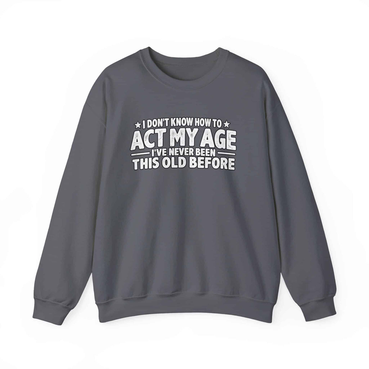 Graphic Print Crewneck Sweatshirt - POD0034 image
