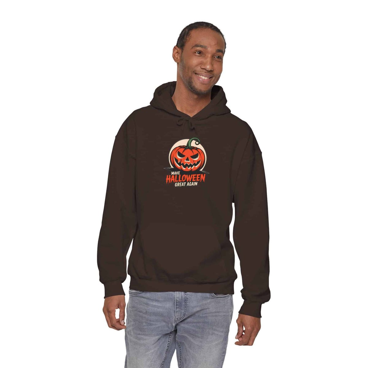 Make Halloween Great Again Hooded Sweatshirt image 35