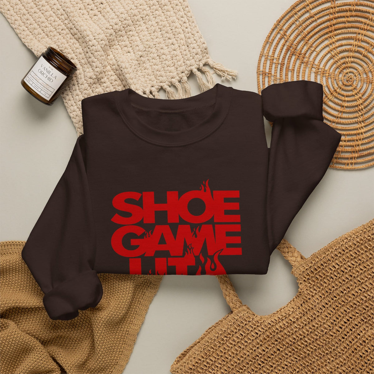 Graphic Print Crewneck Sweatshirt - POD0040 image 15