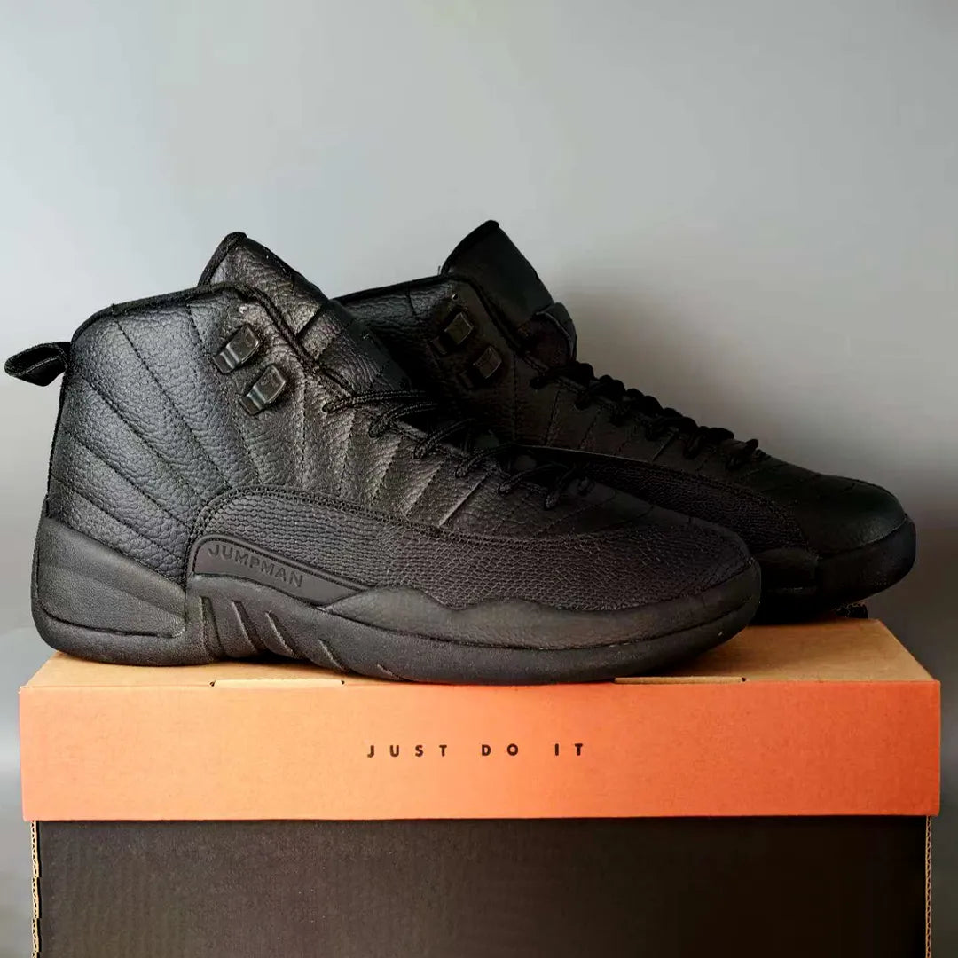AJ 12 Black Cat Shoes Sneakers - nk0004729 image 4