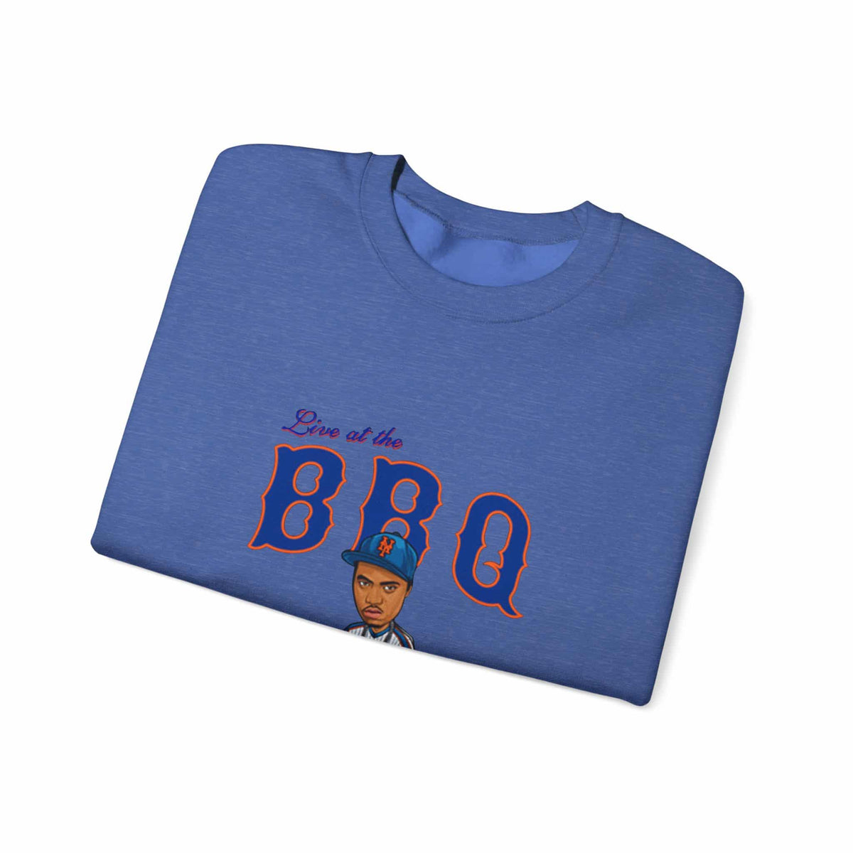 Rap Nas Live At The BBQ Crewneck Sweatshirt image 38