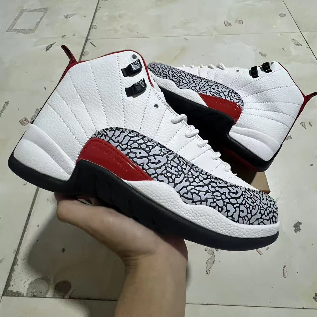 AJ 12 Elephant Print Shoes Sneakers - nk0004639 image 3