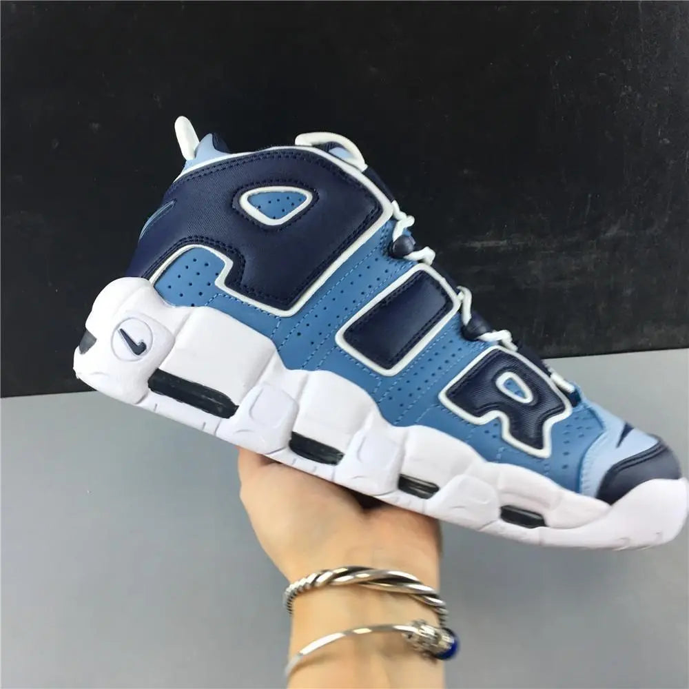 Air More Uptempo Denim Shoes Sneakers – nk0000103 image 4