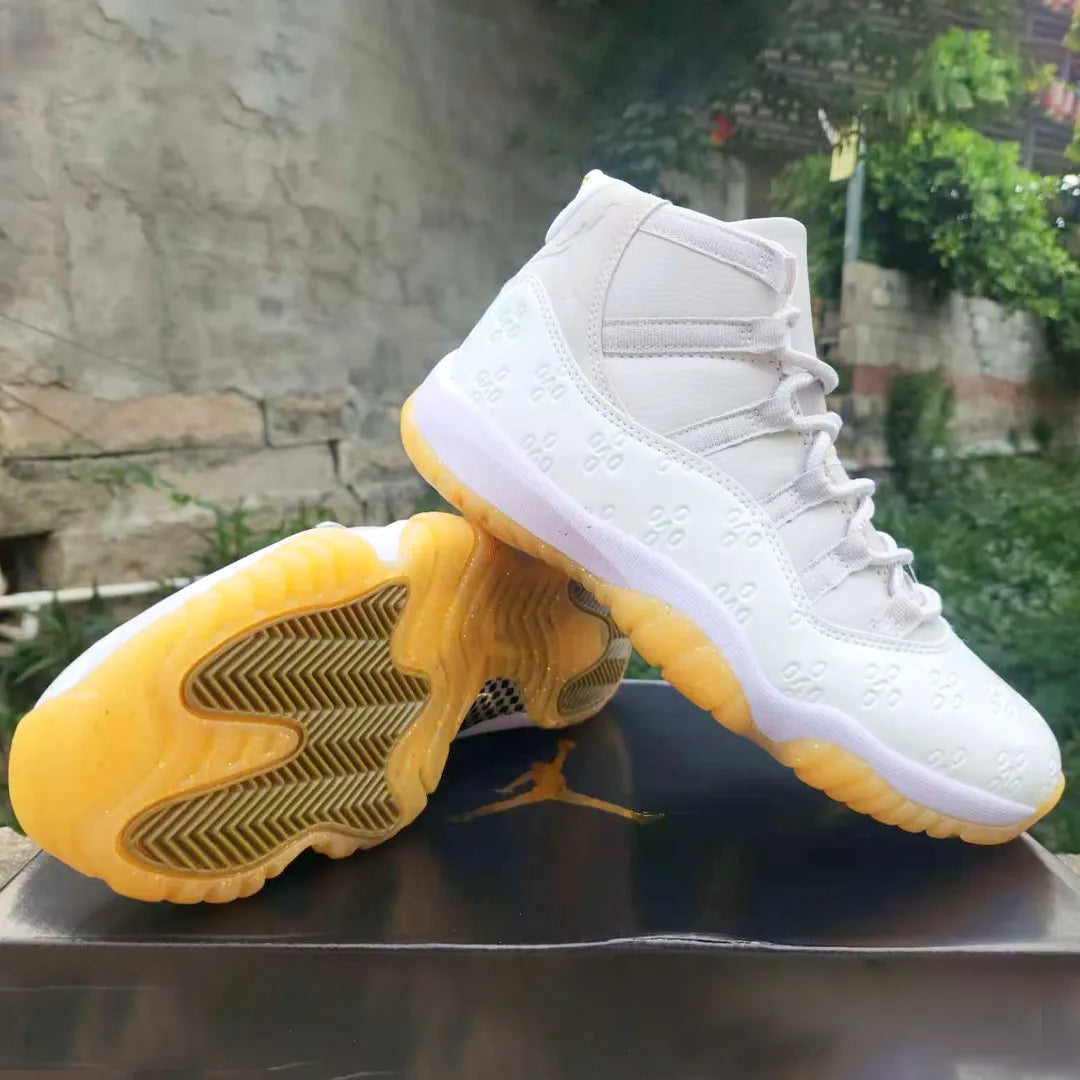 Drake x AJ 11 OVO Monogram White Sample Shoes Sneaker - nk0004469 image 5